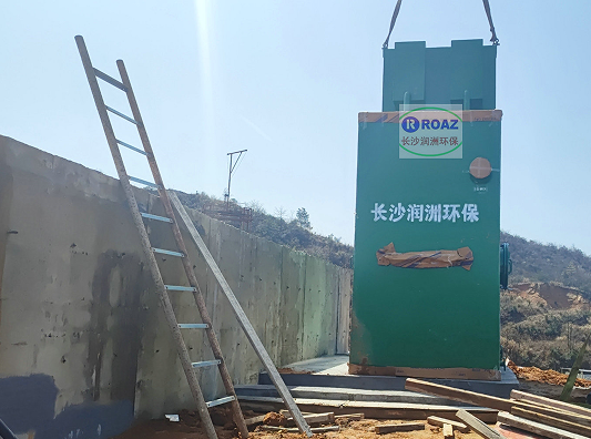 200噸一體化凈水設(shè)備投入使用；